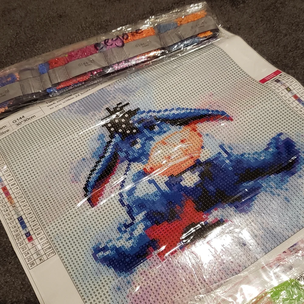 Eeyore diamond painting kit from winnie the pooh - Picture 2 of 3